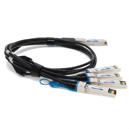Add-On DELL 470-ABQF COMPATIBLE TAA COMPLIANT 100GBASE-CU QSFP28 TO 4XSFP28 DIREC 470-ABQF-AO